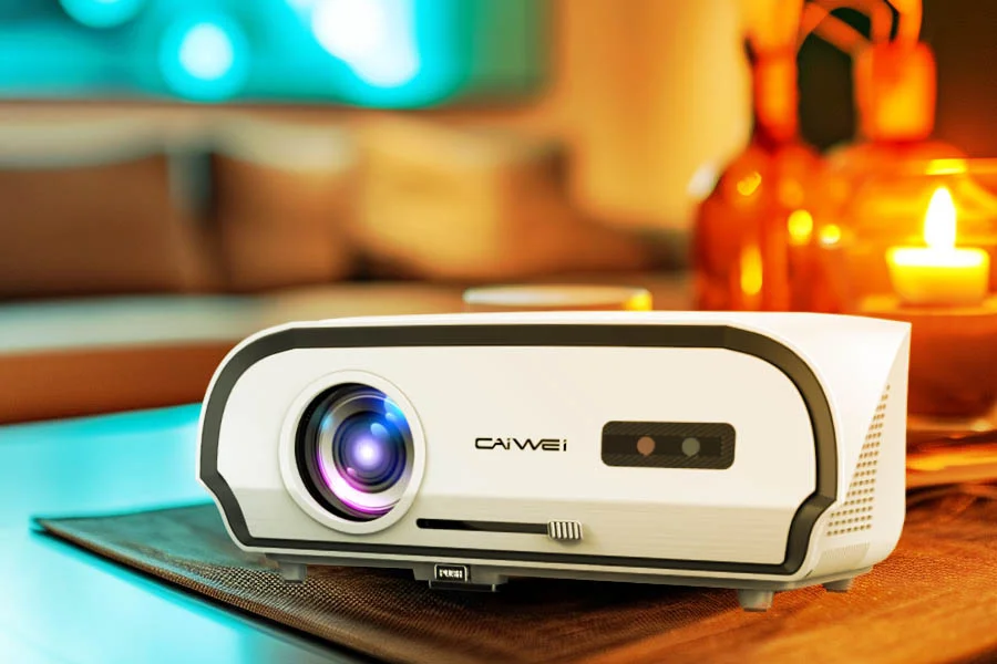 projector for movies on wall